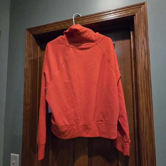Old Navy Vibrant Red Cowl Neck Hoodie - Picture 8 of 16